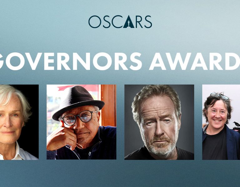 Headshots of the five honourees