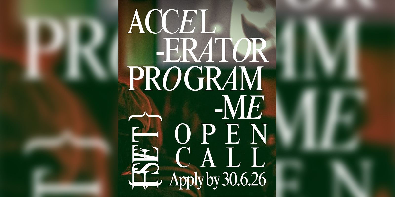 An Accelerator Programme poster