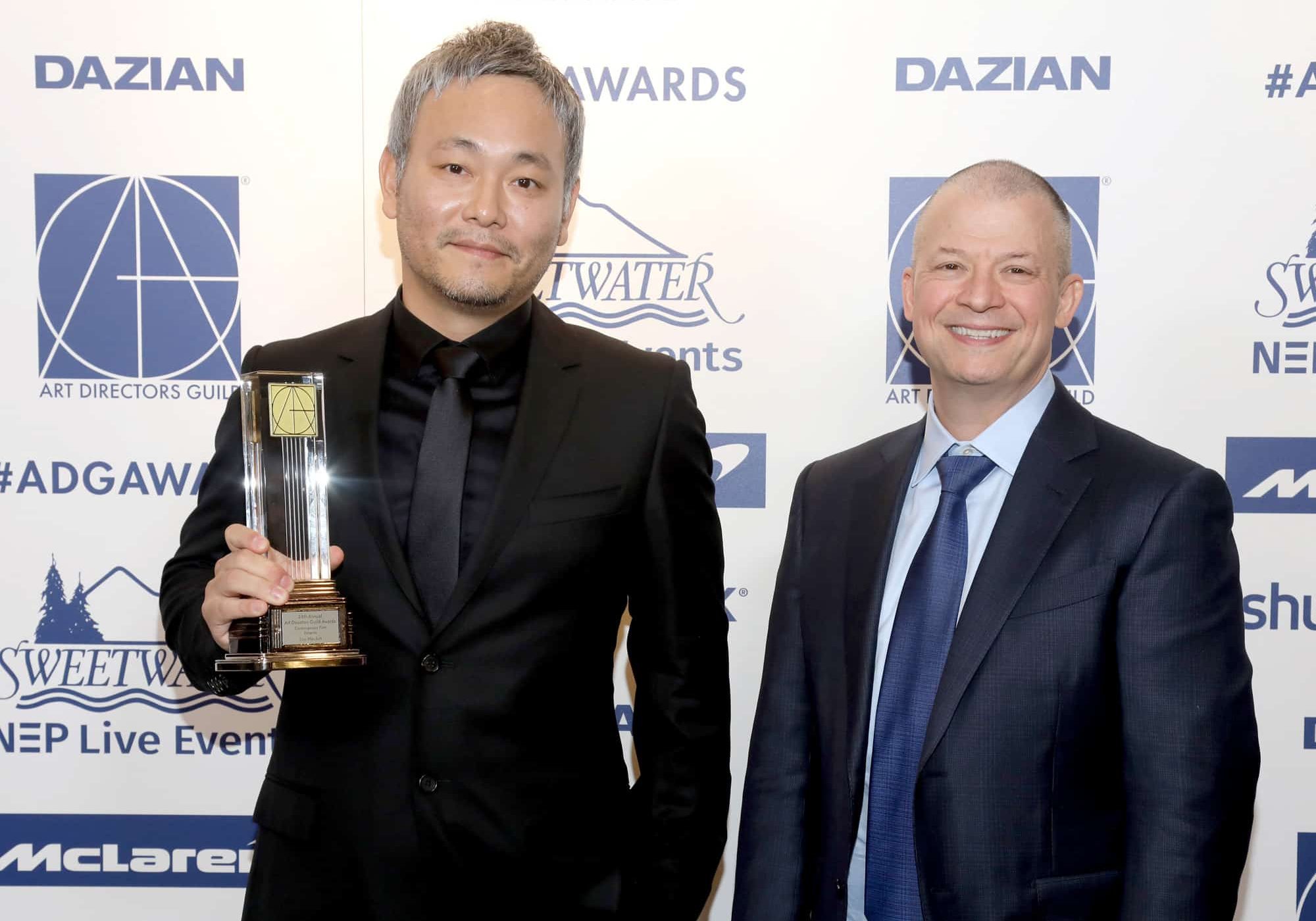 Lee Ha-Jun, winner of Contemporary Film and Jim Norton
24th ADG Awards