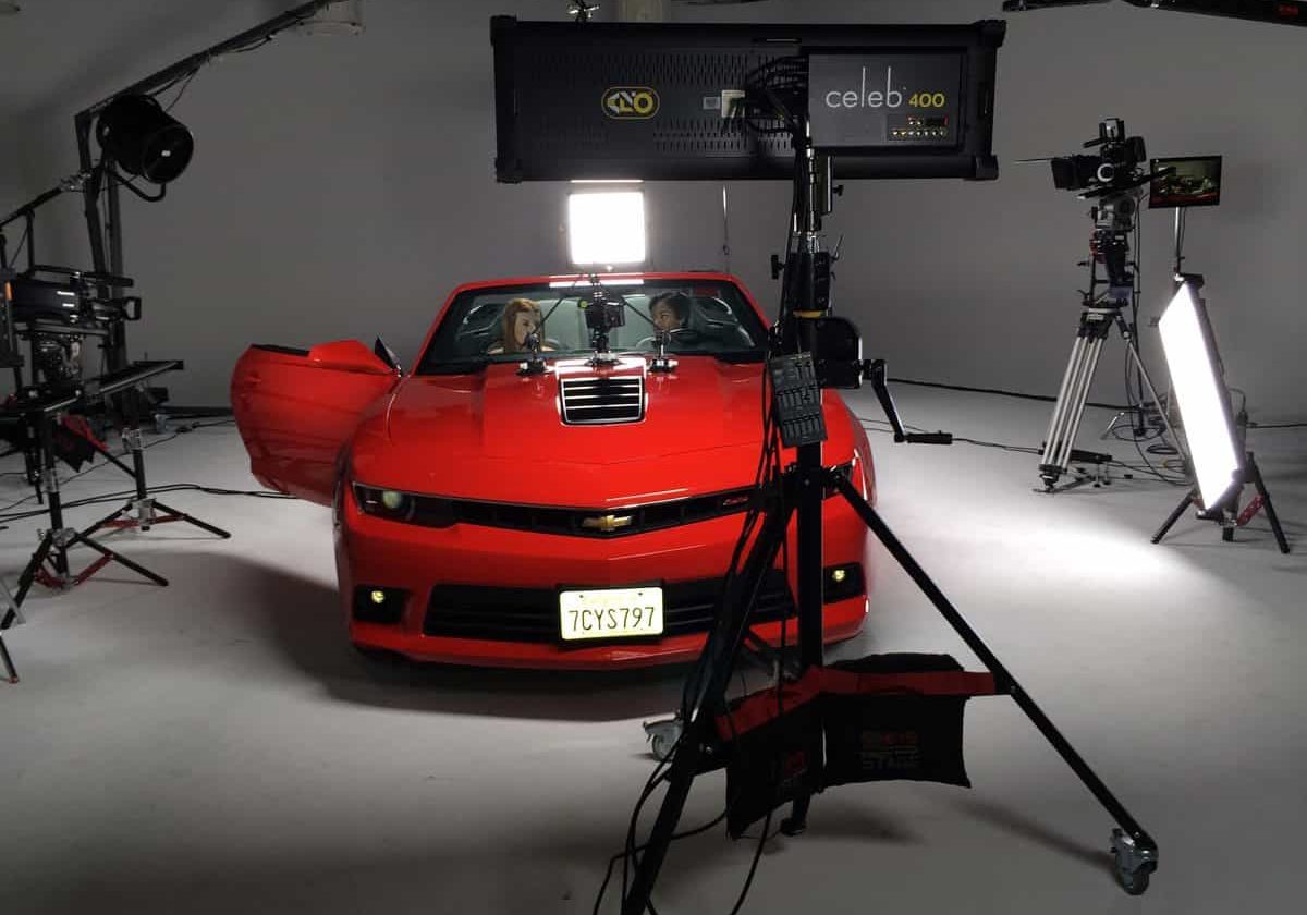 Car Commercial Set with Celeb 200s, 400s, and 400Qs 2014