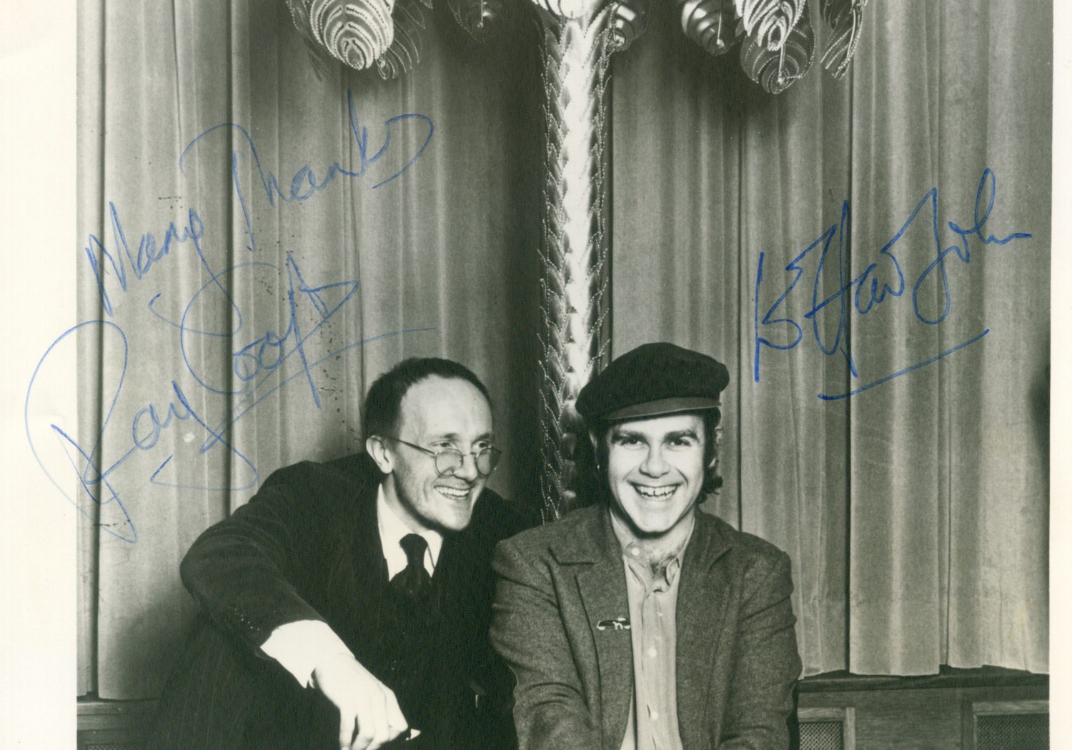 Ray Cooper and Elton John
