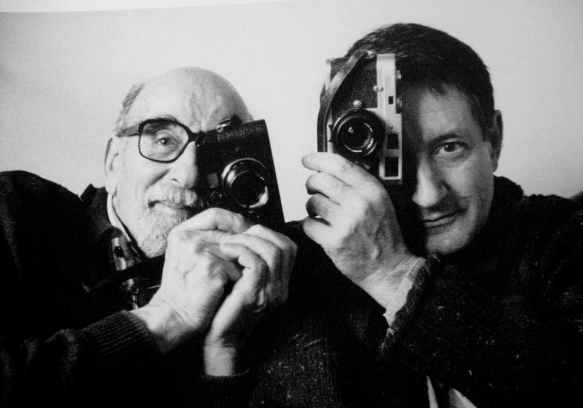 Wolfgang and his son, Peter Suschitzky ASC